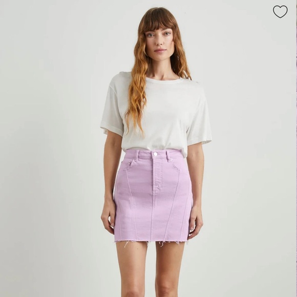 ✨Rails Brentwood Skirt in Lilac Raw Hem - Picture 1 of 8